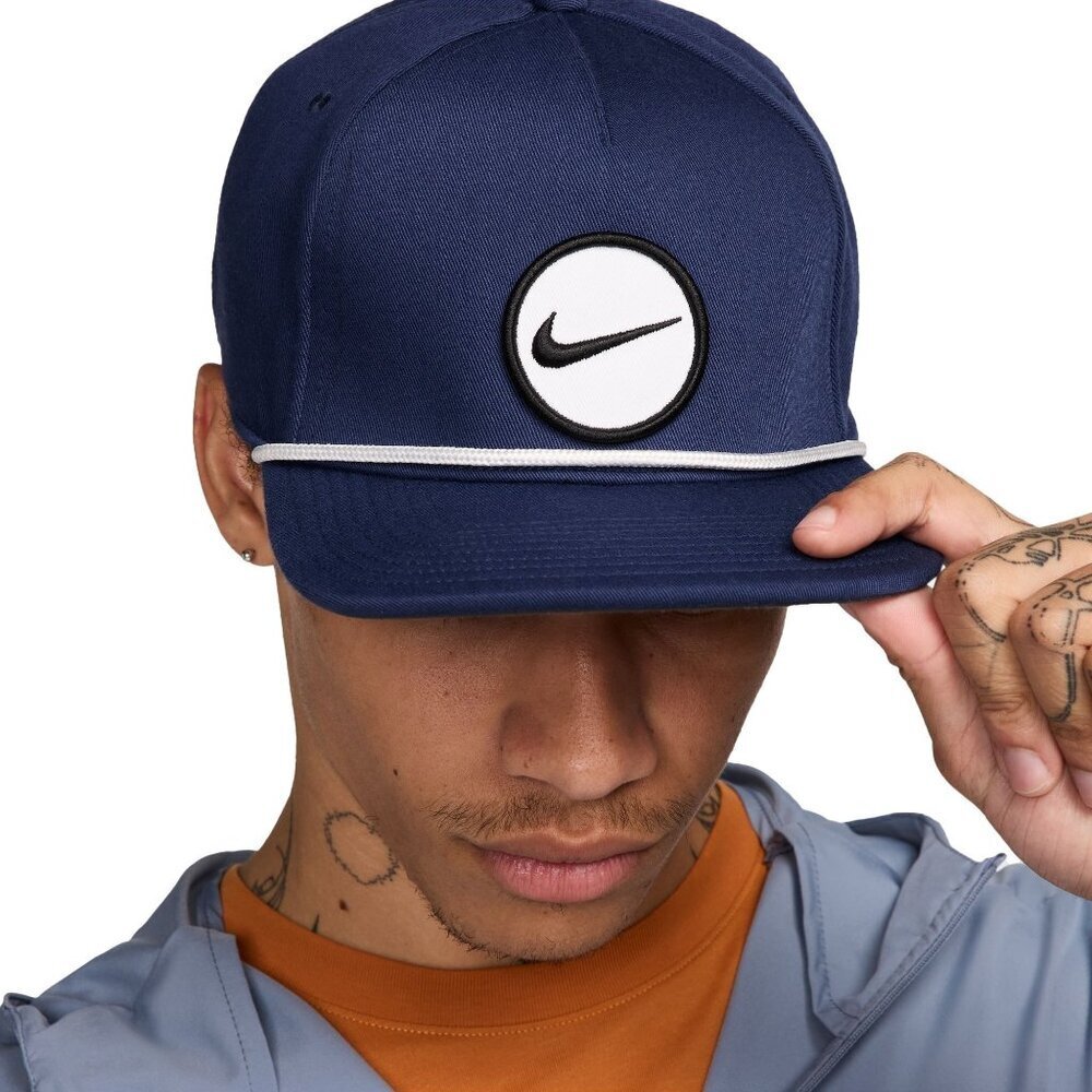 Unisex Nike Navy Retro Pro Performance Snapback Hat